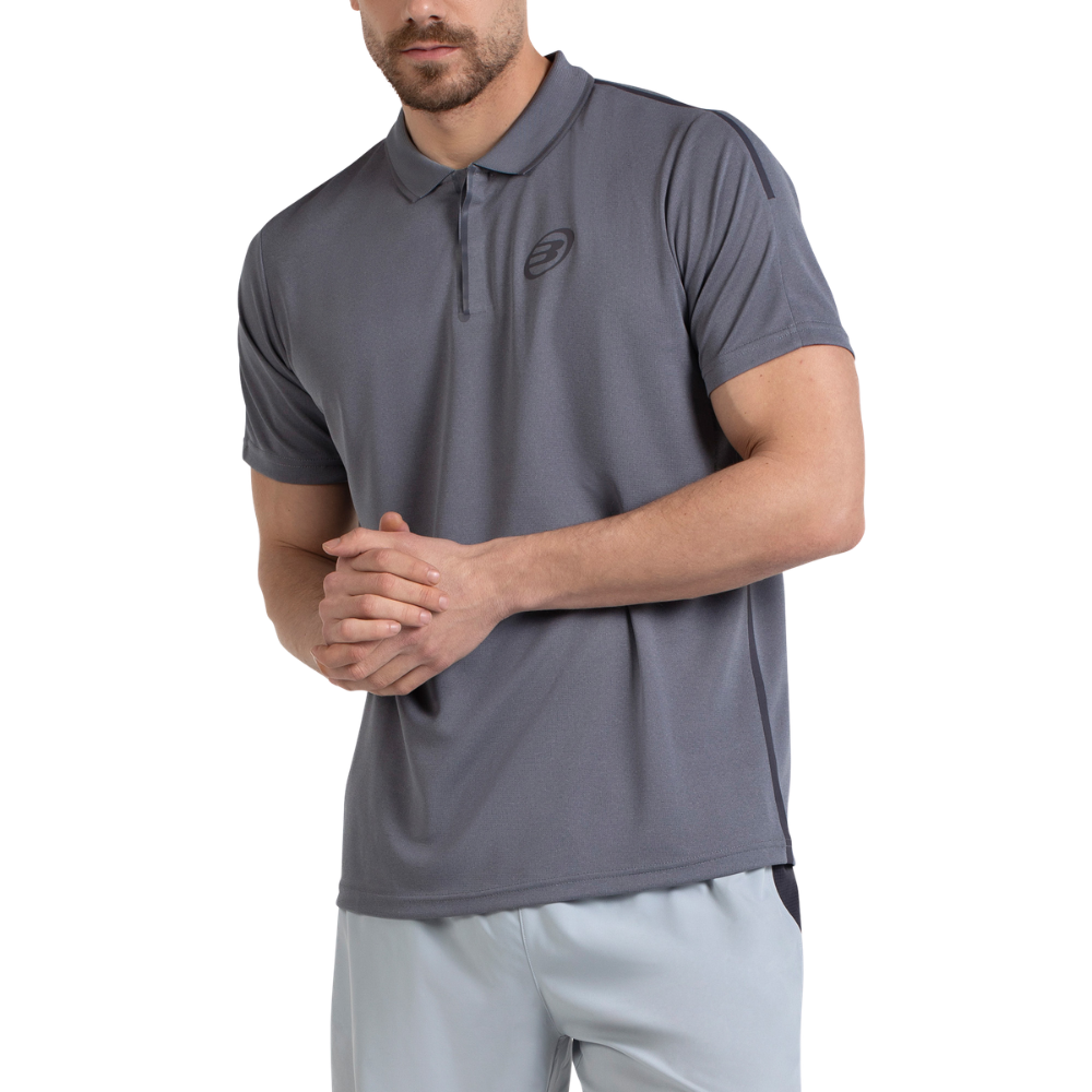 Polo Bullpadel Merte Gris Foncé