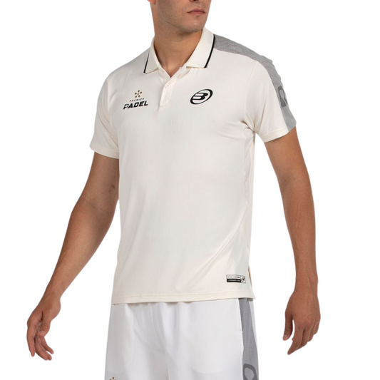 Polo Bullpadel Patron Blanc