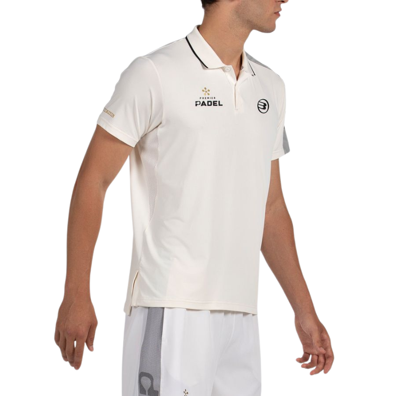 Polo Bullpadel Patron Blanc