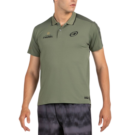 Polo Bullpadel Patron Kaki