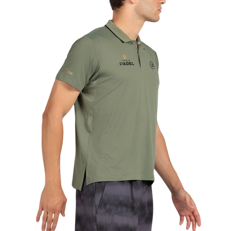 Polo Bullpadel Patron Kaki