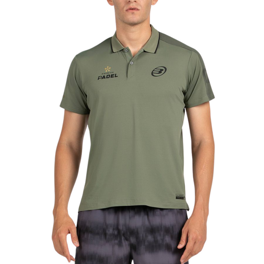 Polo Bullpadel Patron Kaki