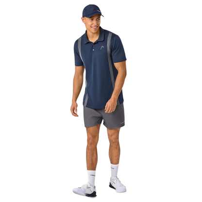 Polo Head Club Tech Bleu Marine
