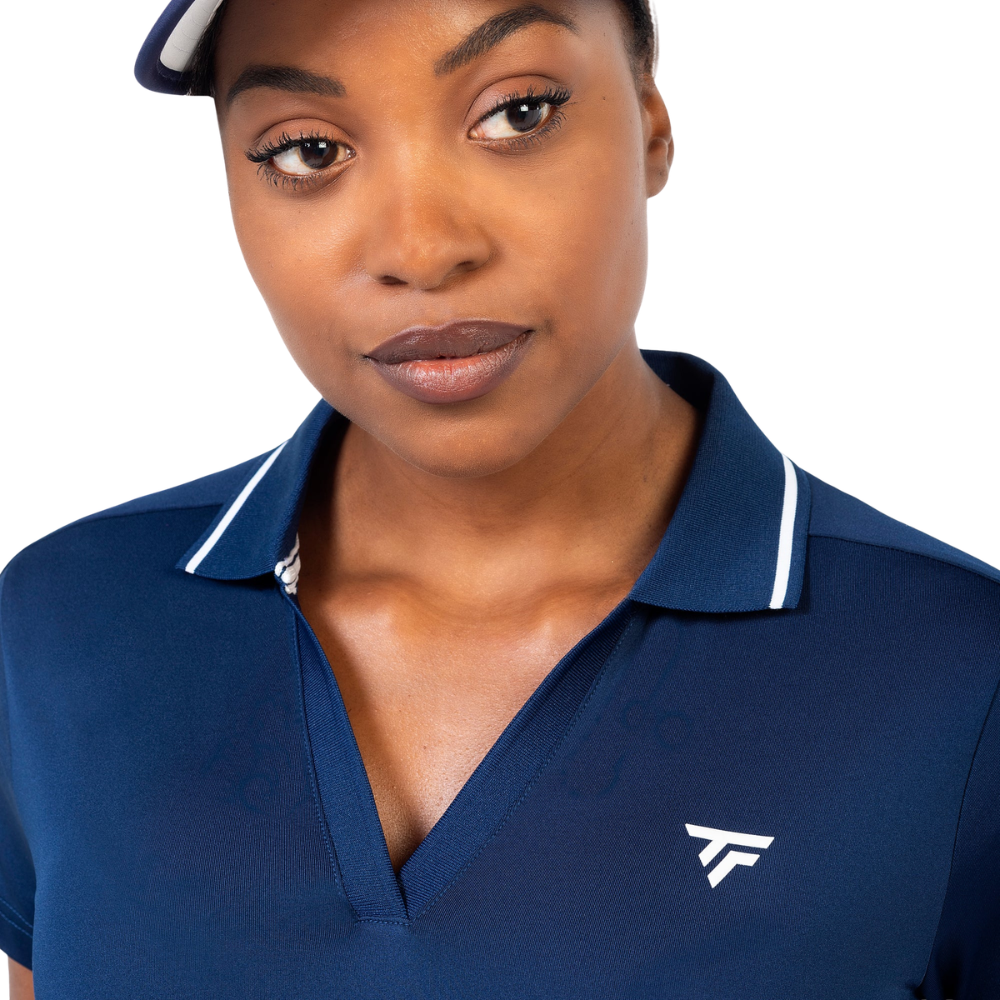 Polo Tecnifibre Team Tech Bleu Marine Femme