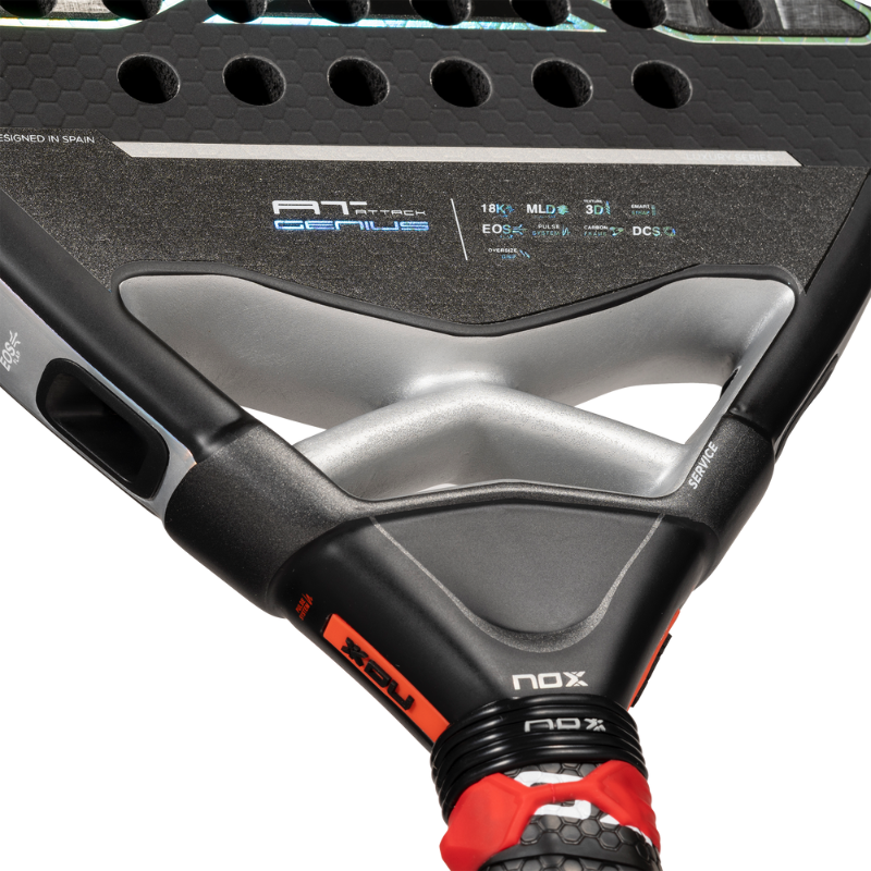 TEST -  Raquette de padel Nox AT Genius Attack 18K 2024