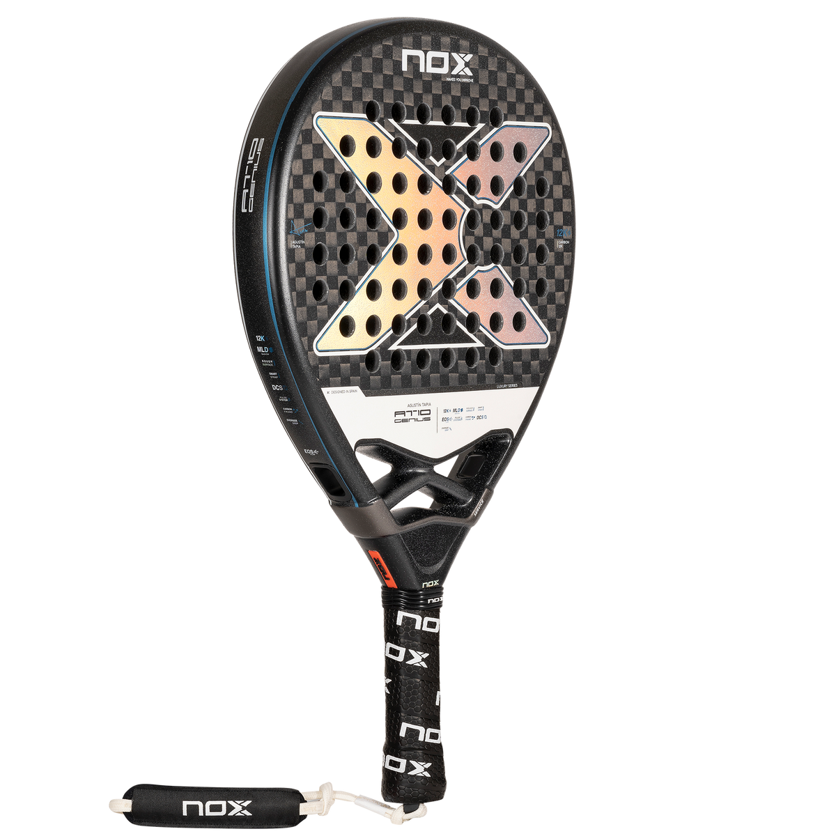 Raquette de padel Nox AT10 Genius 12K by Agustìn Tapia 2024