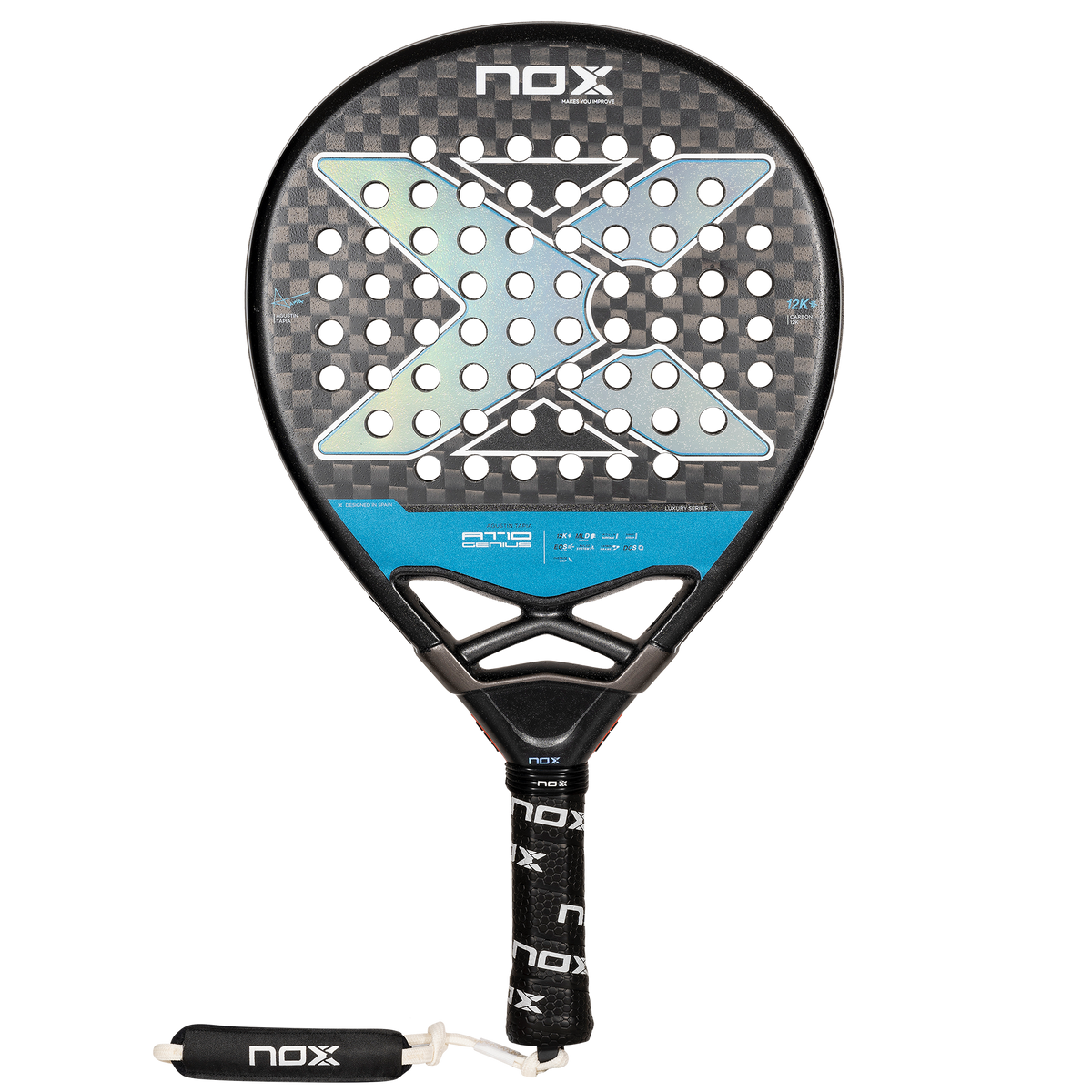 Raquette de padel Nox AT10 Genius 12K by Agustìn Tapia 2024