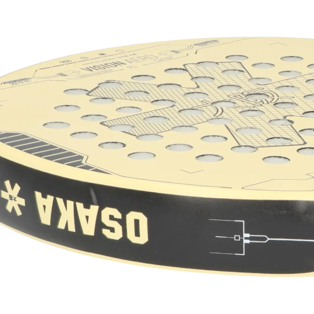 Raquette de padel Osaka Vision Aero Control Jaune/Noir
