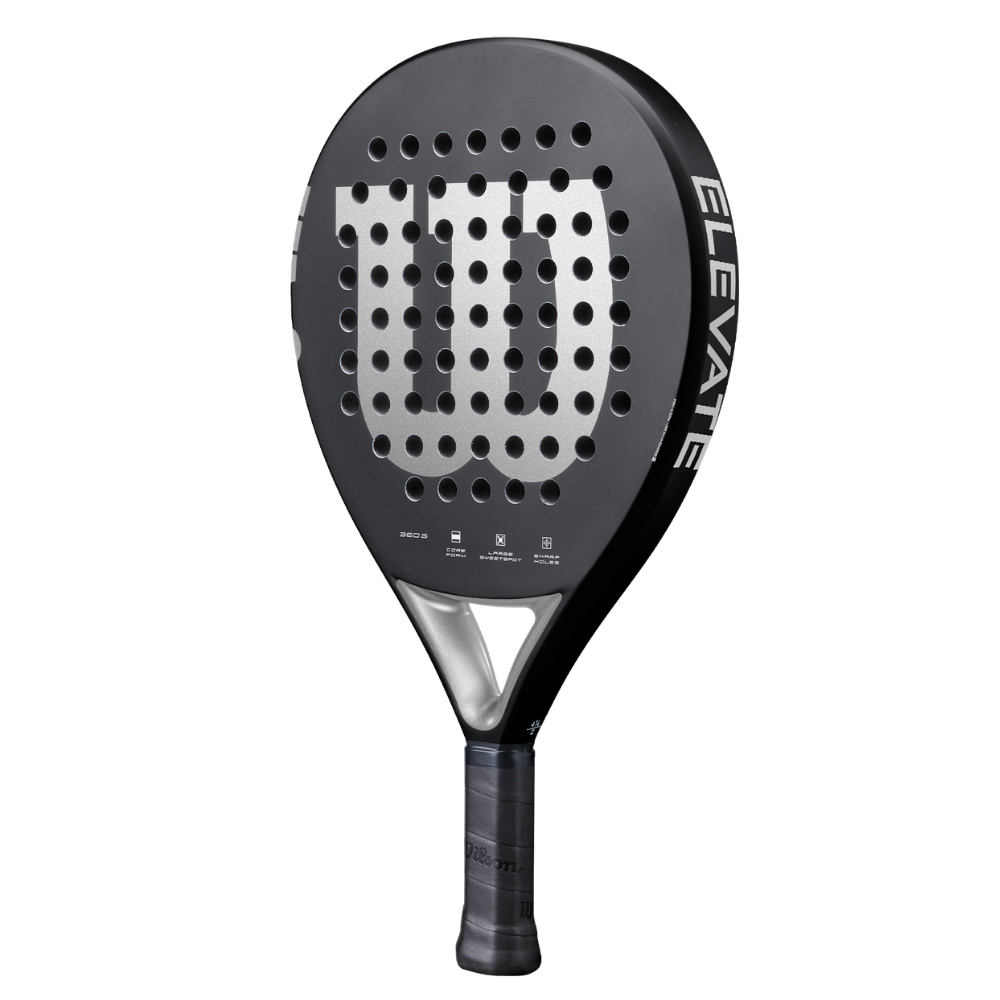 Raquette de padel Wilson Elevate Noir 2026 - Esprit Padel Shop