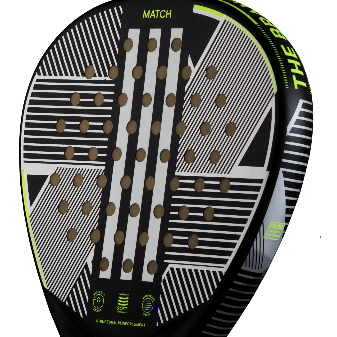 Raquette de padel Adidas Match 3.3 Noir/Vert 2024