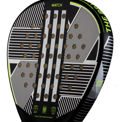 Raquette de padel Adidas Match 3.3 Noir/Vert 2024