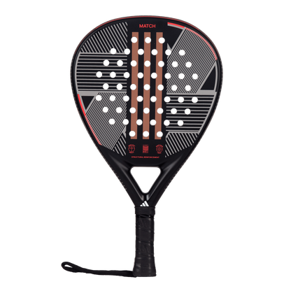 Raquette de padel Adidas Match 3.3 Noir/Rouge 2024