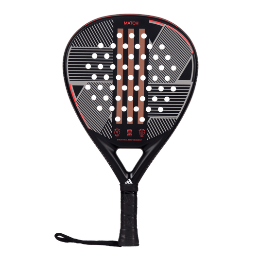 Raquette de padel Adidas Match 3.3 Noir/Rouge 2024