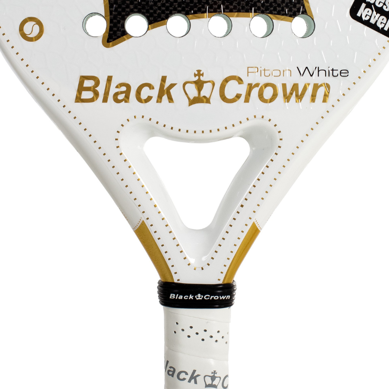 Raquette de padel Black Crown Piton White 2025