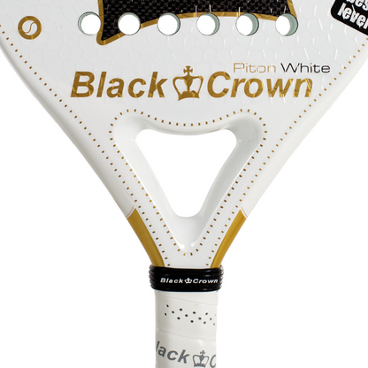 Raquette de padel Black Crown Piton White 2025