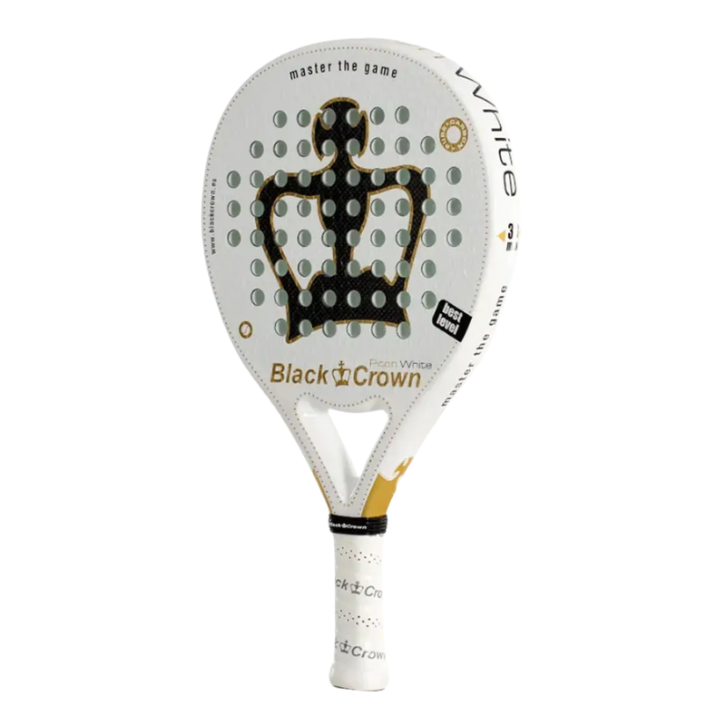 Raquette de padel Black Crown Piton White 2025
