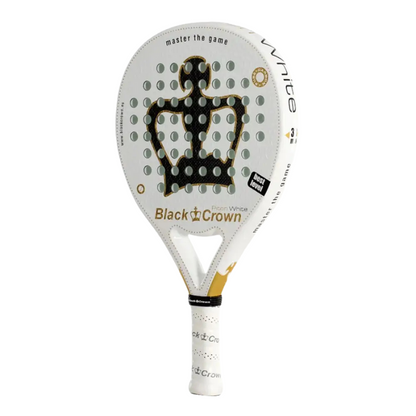 Raquette de padel Black Crown Piton White 2025