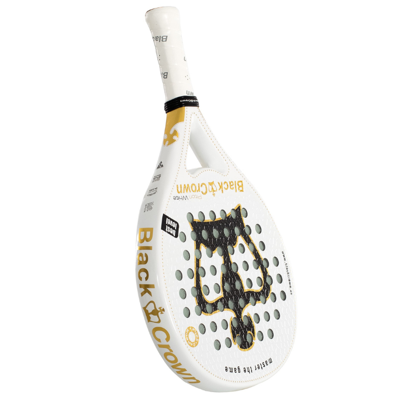Raquette de padel Black Crown Piton White 2025