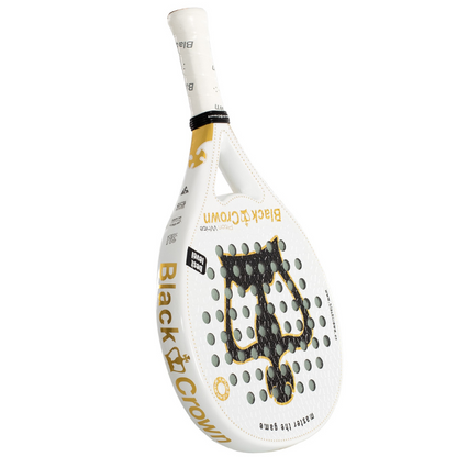 Raquette de padel Black Crown Piton White 2025