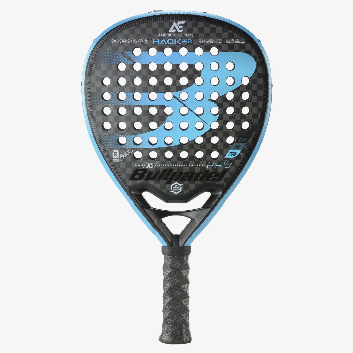 Raquette de padel Édition Limité Bullpadel Hack Air A|E 2021