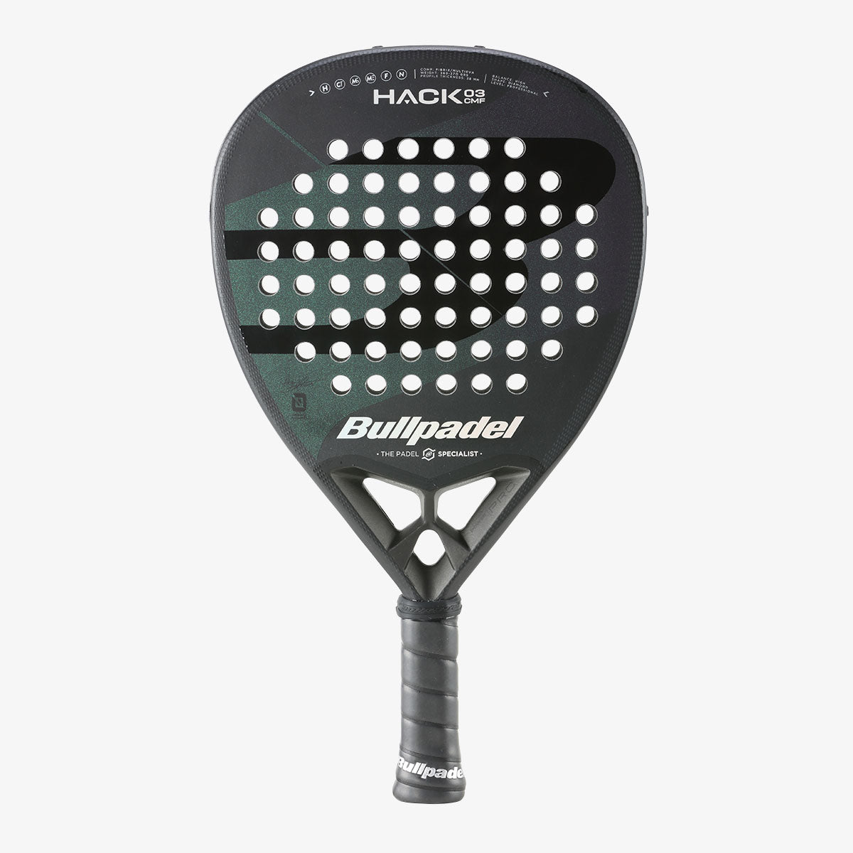 TEST - Raquette de padel Bullpadel Hack Comfort 03 2023