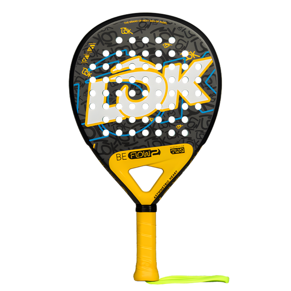 Raquette de padel Lok Be Flow Gen 2 Jaune 2026