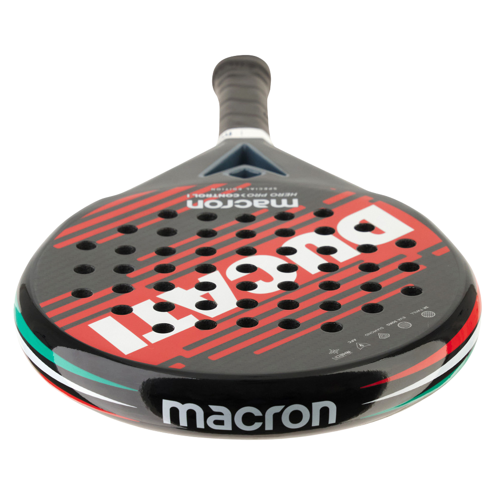 Raquette de padel Macron x Ducati Hero Pro Control