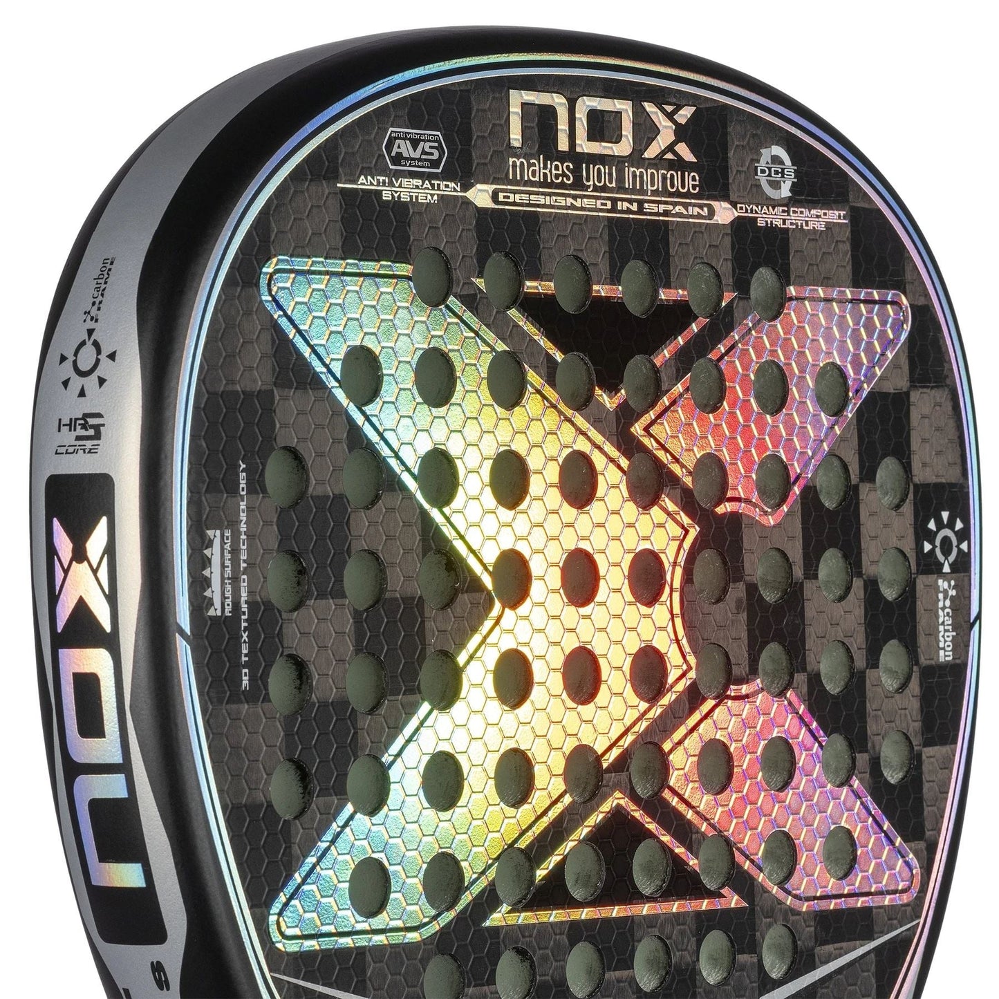 Raquette de padel Nox AT10 Genius Attack 18K 2022