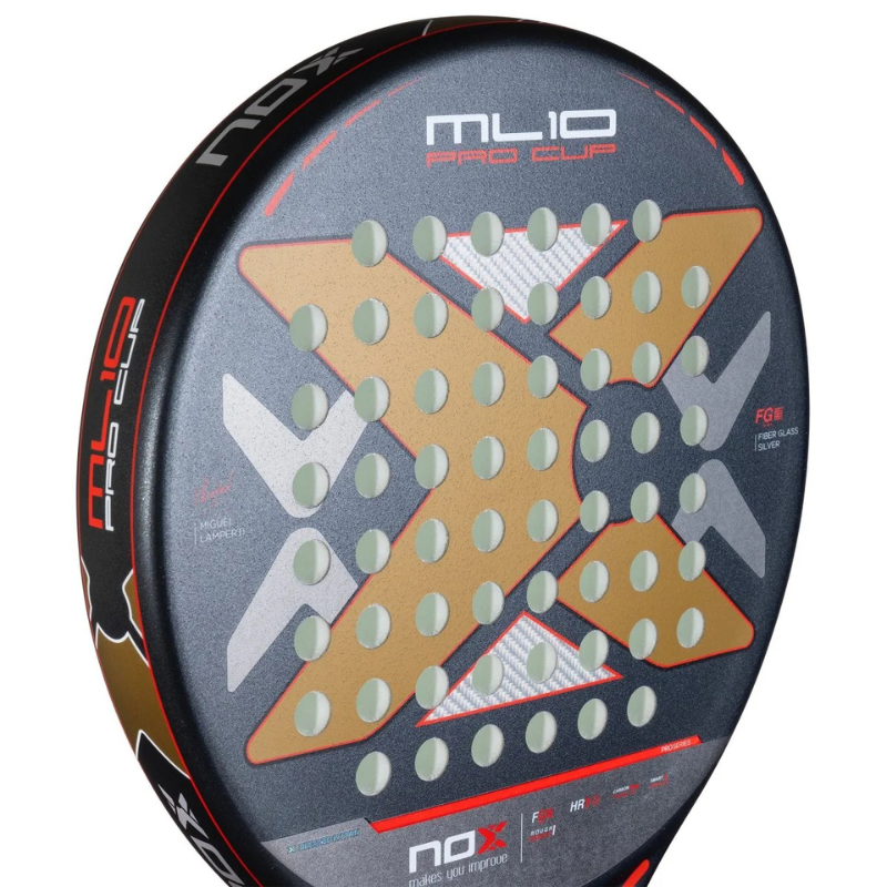 Raquette de padel Nox ML10 Pro Cup Rough By Miguel Lamperti 2025