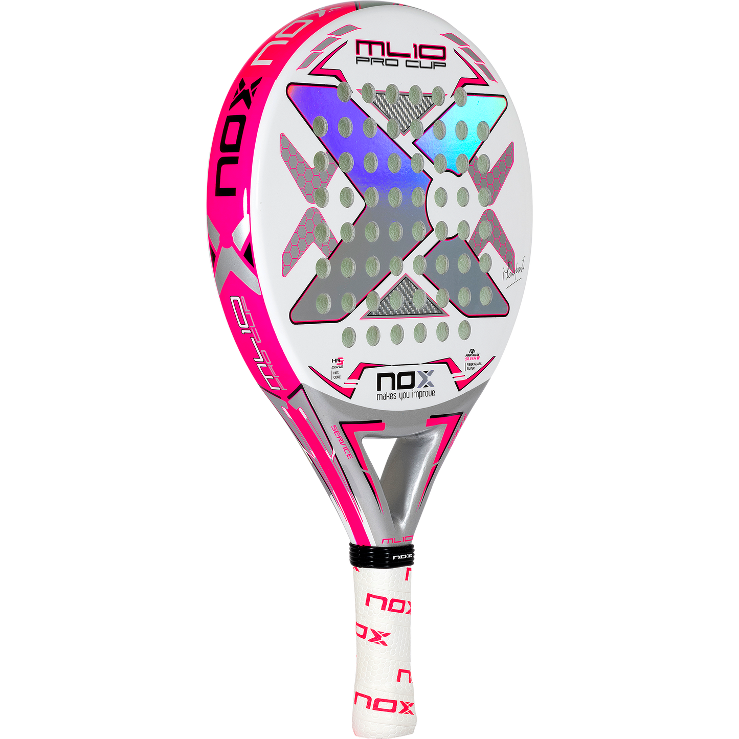 Raquette de padel Nox ML10 Pro Cup Silver 2024