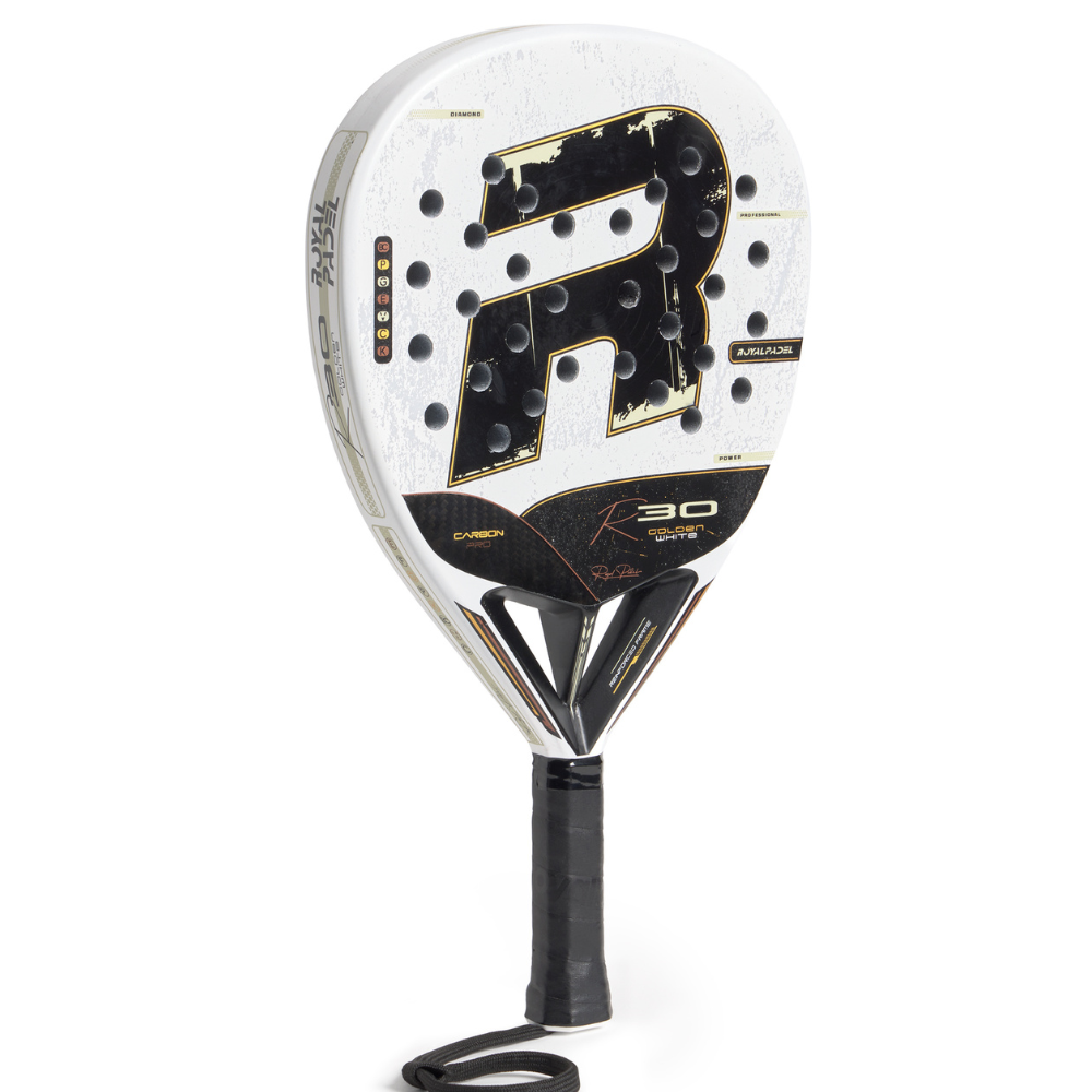 Raquette de padel Royal Padel R30 Golden White 2026