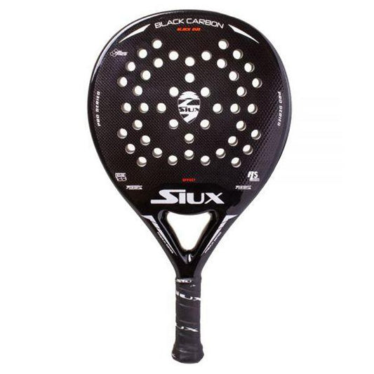 Raquette de padel Siux Black Carbon Effect Brillant
