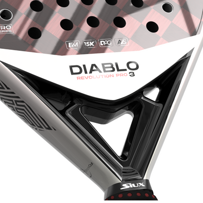 Raquette de padel Siux Diablo Revolution 3 Sanyo Pro 2024