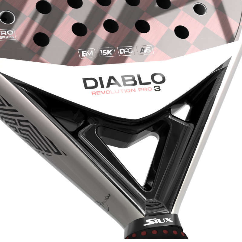Raquette de padel Siux Diablo Revolution 3 Sanyo Pro 2024