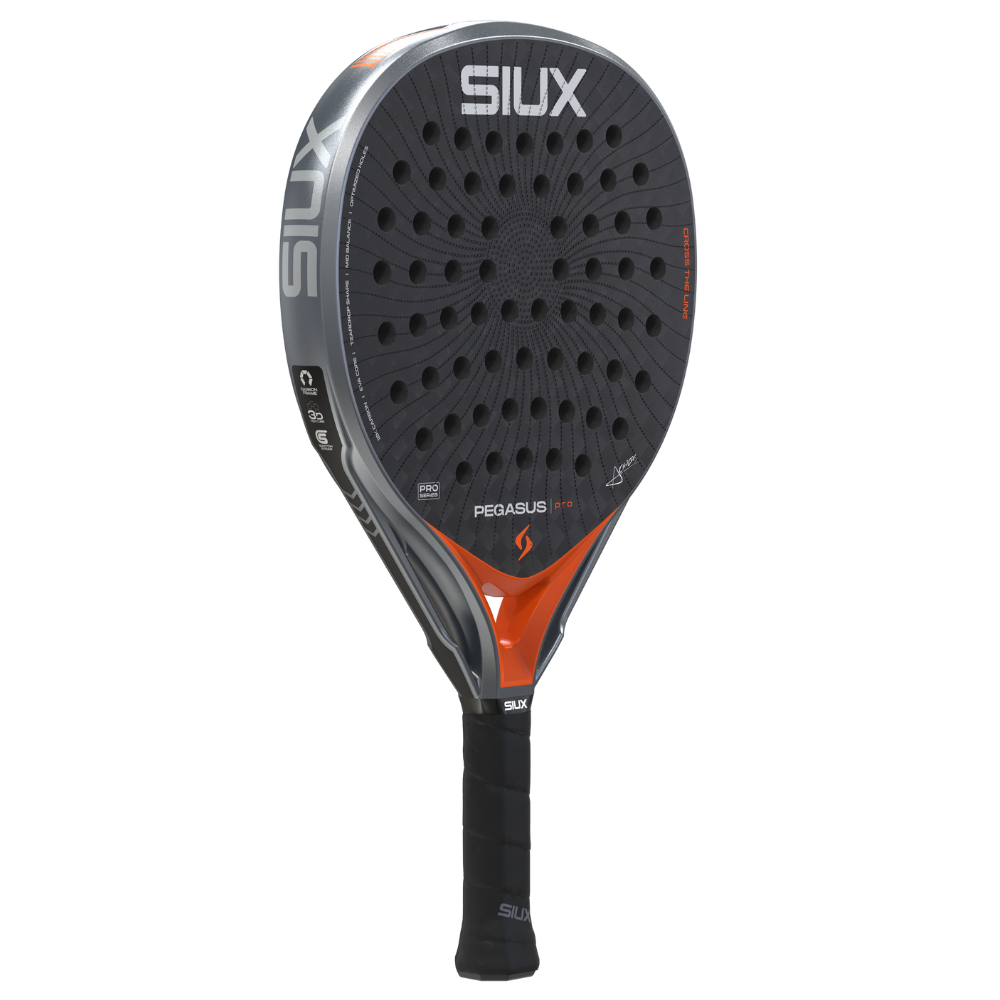 TEST CLUB - Raquette de padel Siux Pegasus 4 Orange 2026