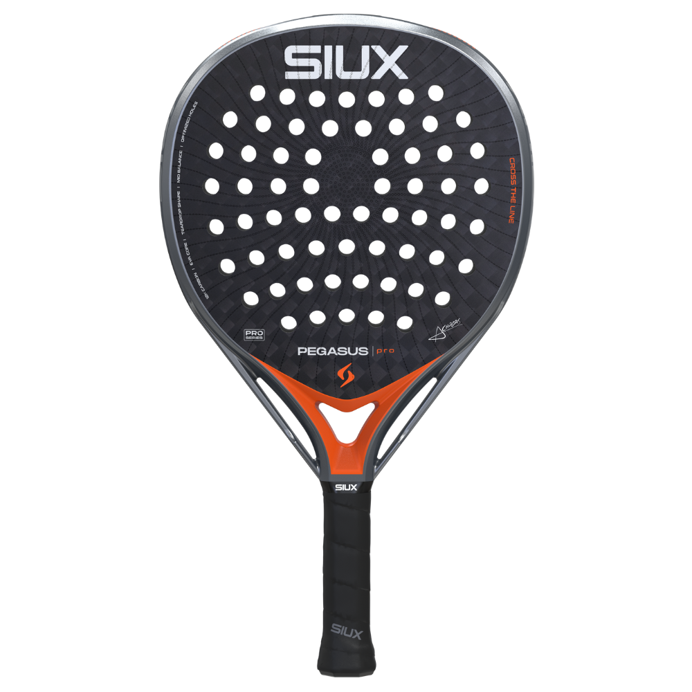 TEST CLUB - Raquette de padel Siux Pegasus 4 Orange 2026