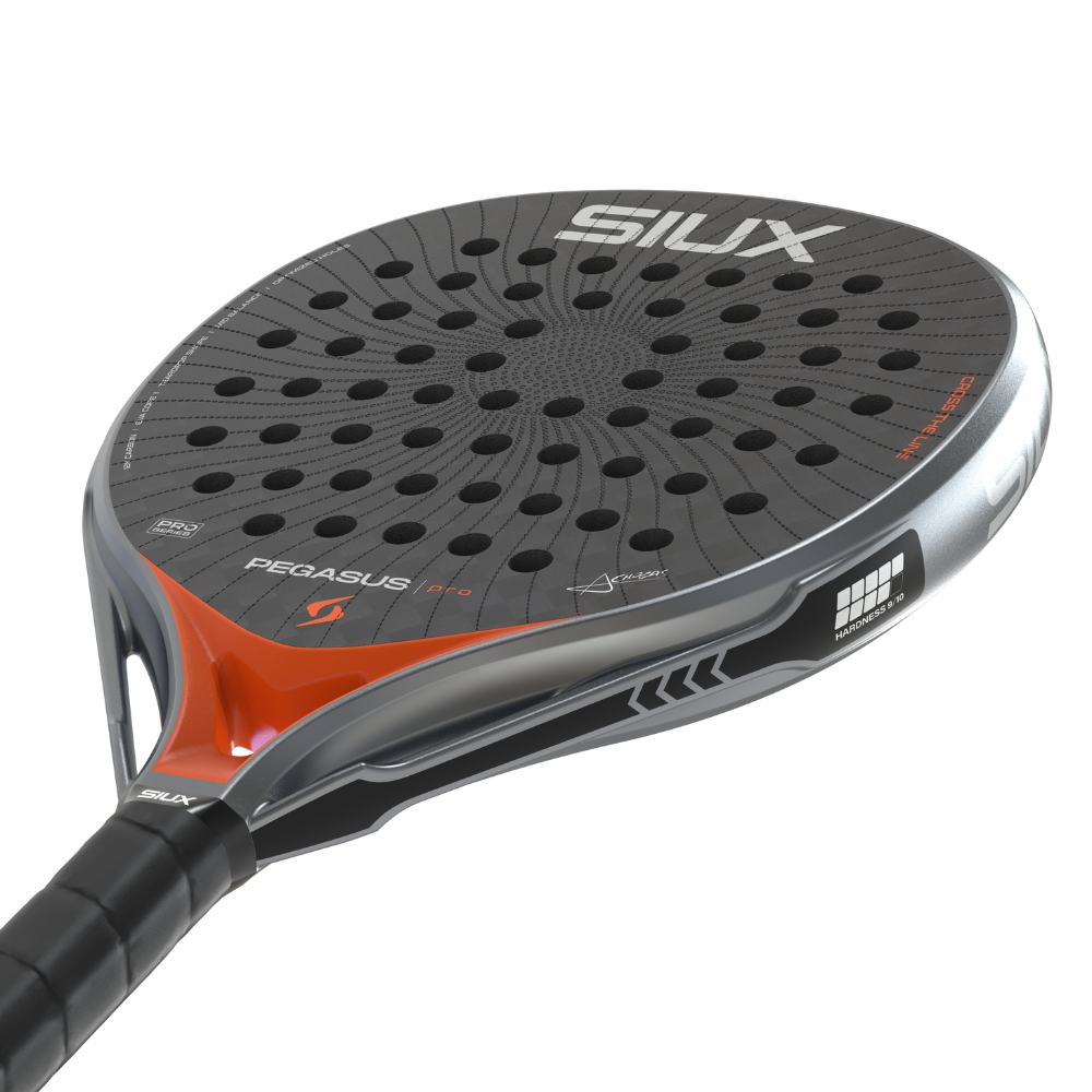 TEST CLUB - Raquette de padel Siux Pegasus 4 Orange 2026
