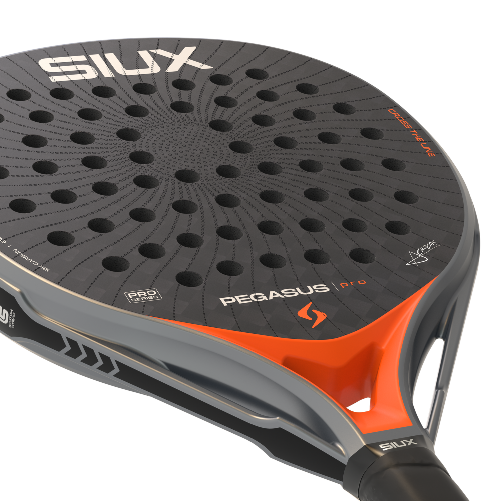 RAQUETTE DE TEST - Raquette de padel Siux Pegasus 4 Orange 2026