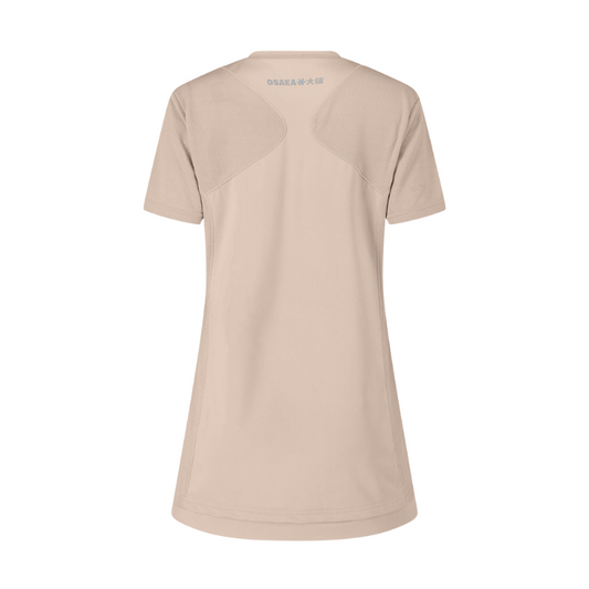 Robe Osaka V Neck Tech Beige Femme