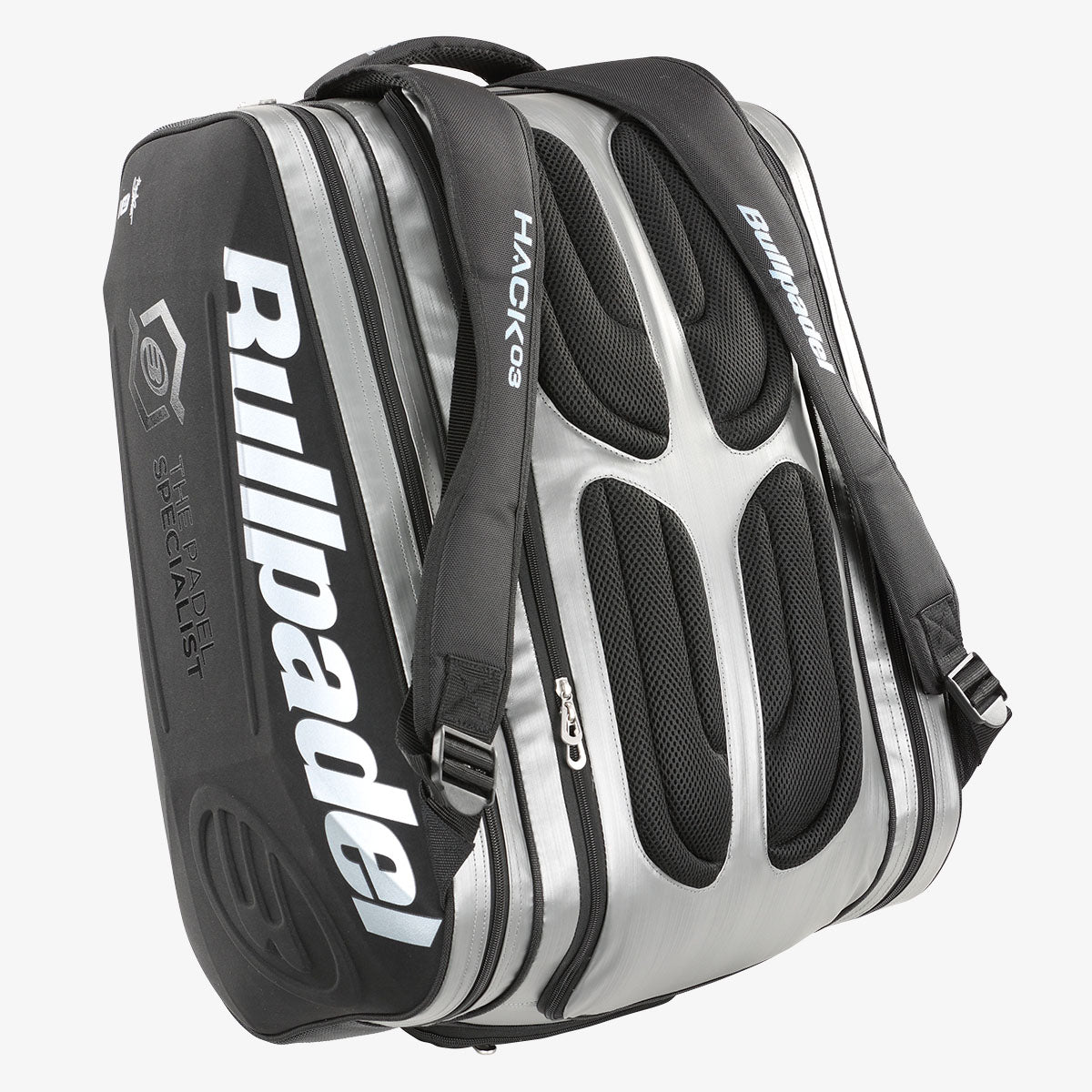 Sac de padel Bullpadel Hack Plata 2023