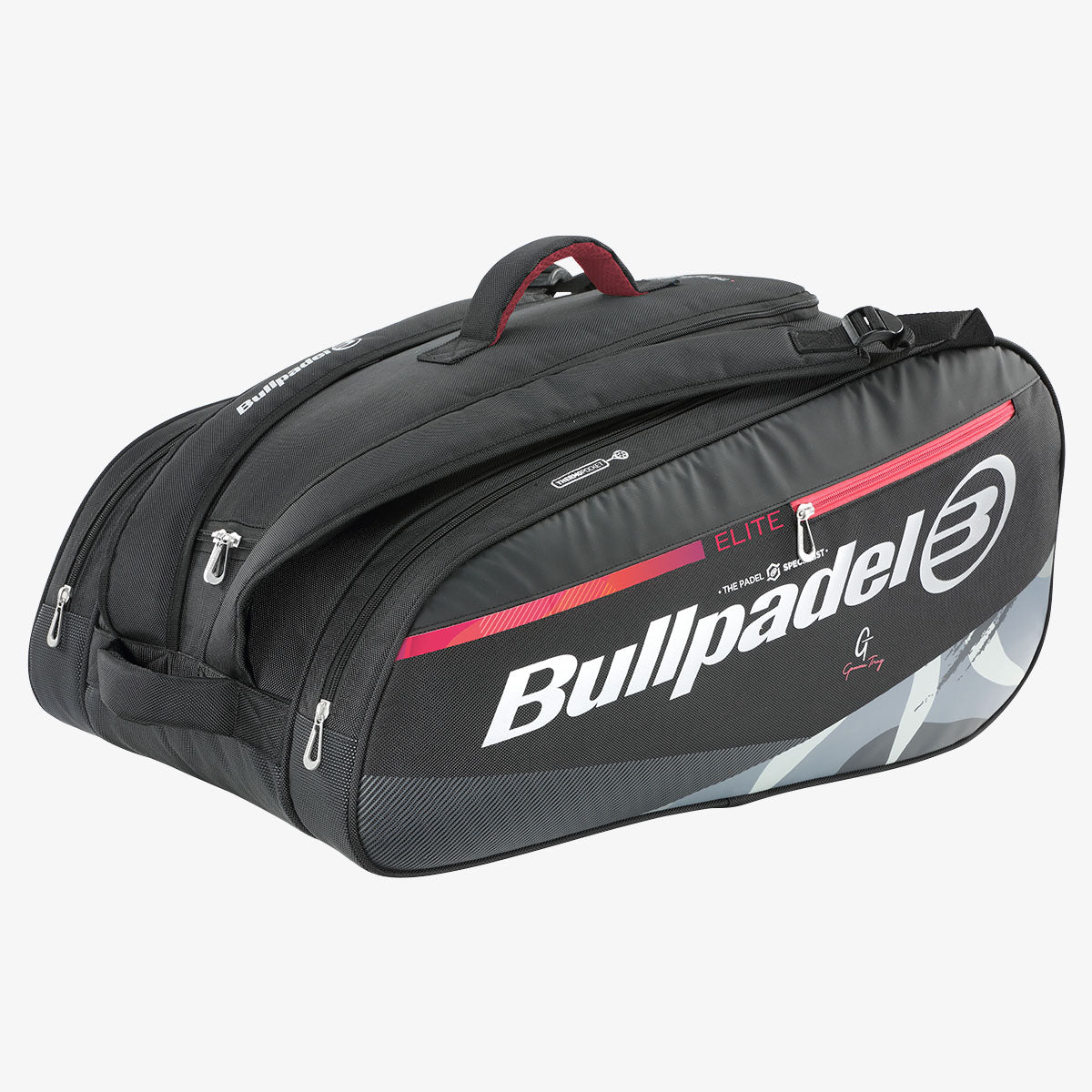 Sac de padel Bullpadel Elite noir 2023