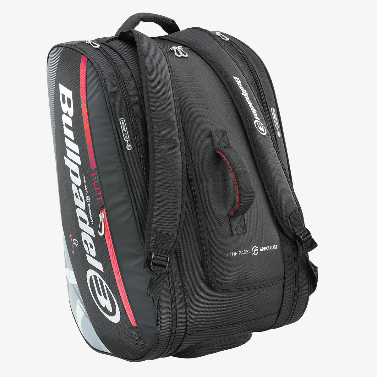 Sac de padel Bullpadel Elite noir 2023