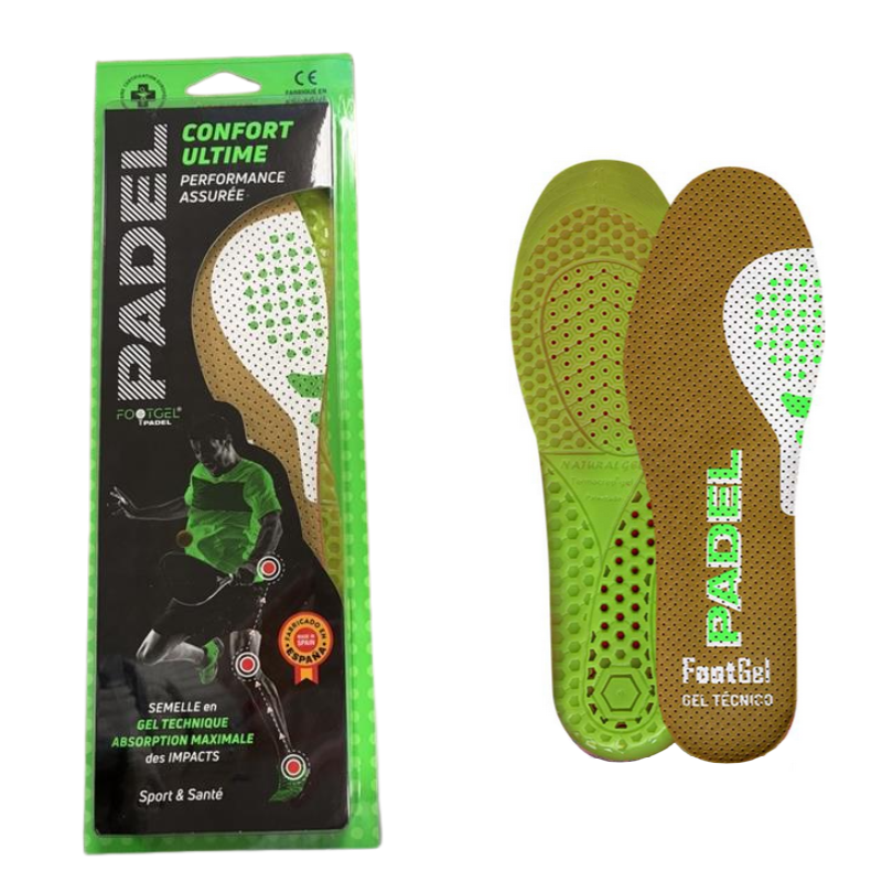 Semelle de padel Footgel à l'Eucalyptus