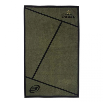 Serviette Bullpadel Premier Padel 150x90cm Vert/Noir