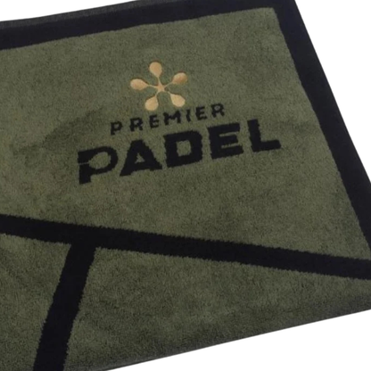 Serviette Bullpadel Premier Padel 150x90cm Vert/Noir