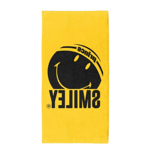 Serviette Prince X Smiley Noir/Jaune
