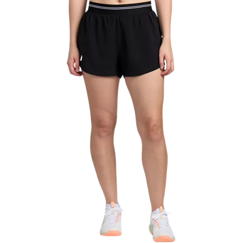 Short Asics Court 2-N-1 Noir Femme - Esprit Padel Shop