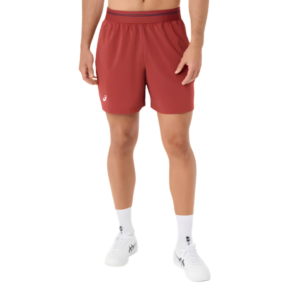 Short Asics Court 7in Rouge 2027 - Esprit Padel Shop