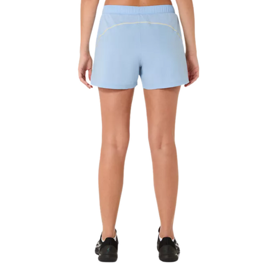 Short Asics Padel Court 2-N-1 Bleu Femme