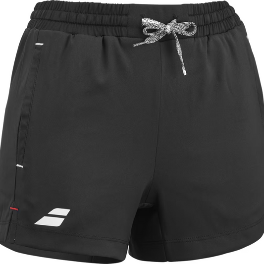 Short Babolat Exercise Noir Junior Girl